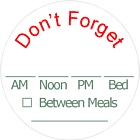 Generic Bottle Top Labels, Click to Zoom