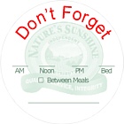NSP  Bottle Top Labels, 2 Inch Diameter